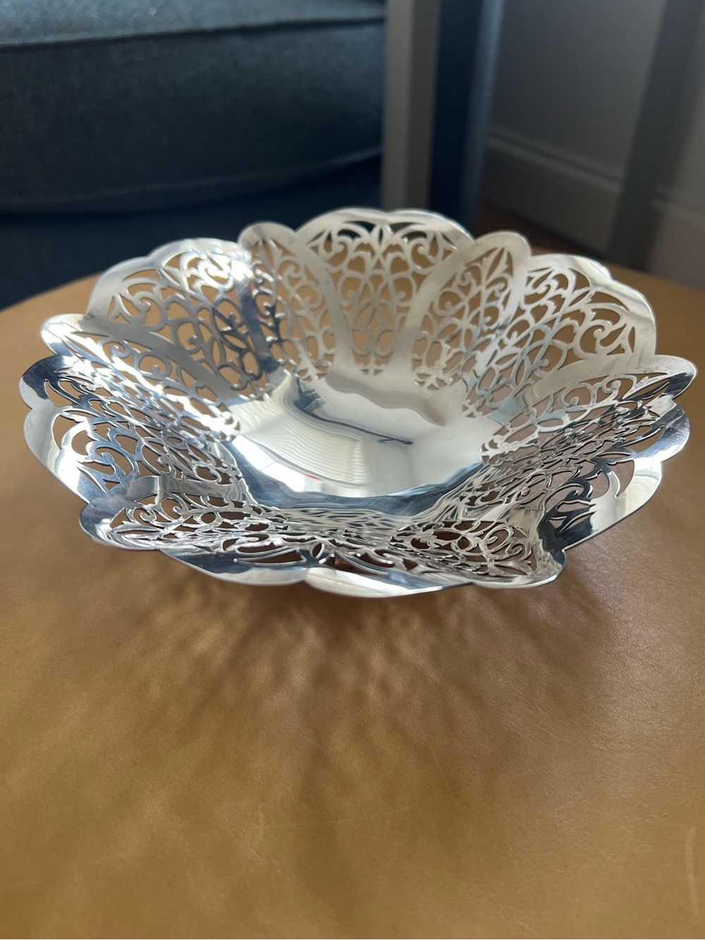 Vintage International Silver Co. Candy Bowl